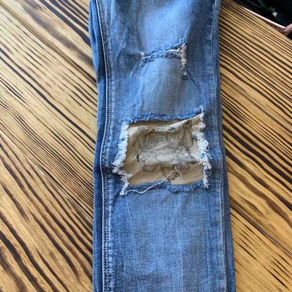 Tally Weigl Low Waist Skinny Distressed Jeans - Picture 4 of 7